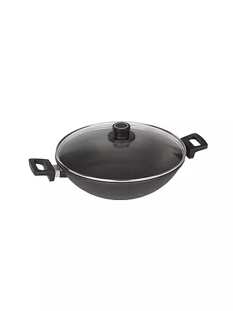 WOLL | Wok avec couvercle en verre Nowo Titanium 32cm antiadhésif |